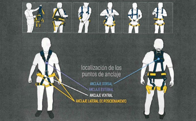 Cómo colocar un arnés